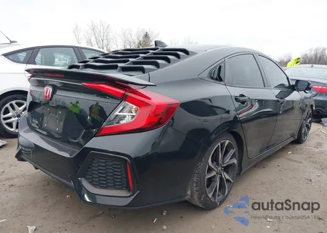 2017 Honda Civic Si from USA, damaged, VIN 2HGFC1E5XHH701147